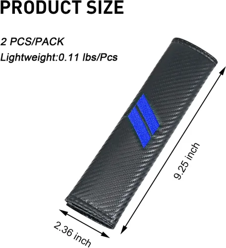 Miniatura 4 de para Challenger Fundas para Cinturón de Seguridad, Almohadillas para Cinturón de Seguridad para Charger, Accesorios para Dodge, Fundas para Cinturón