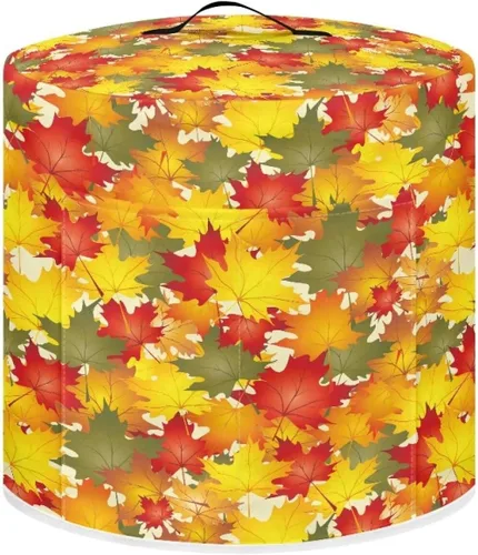 Miniatura 28 de Cubierta antipolvo para olla a presión con estampado floral de pájaros, compatible con 3 cuartos de galón, cubierta antipolvo instantánea duradera