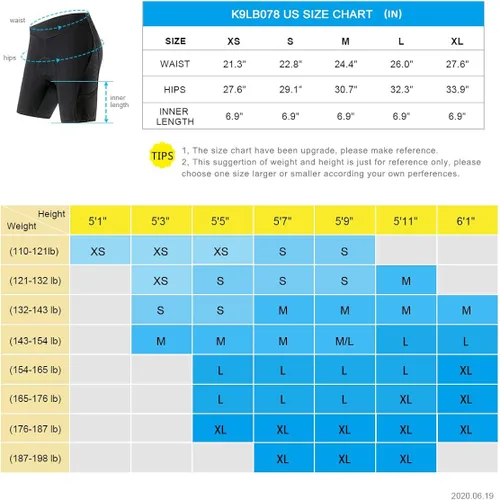 Miniatura 6 de Santic Women's Bike Shorts with Padded Cycling Quick Dry Breathable Side Pockets