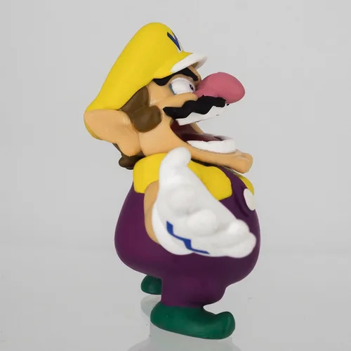 Miniatura 5 de Sanei Boeki Super Mario Figura Colección Wario 1.57 x 1.57 x 1.96 pulgadas FCM-029 Japan Import con bolígrafo táctil original Stylus