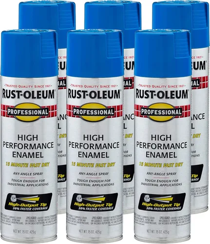 Miniatura 40 de Rust-Oleum 7515838 Pintura en aerosol de esmalte profesional de alto rendimiento, 14 onzas, aluminio