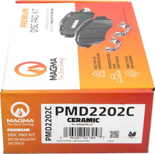 Miniatura 5 de MAGMA Fire Born Braking MaxValue MXD2202C Pastillas de freno de cerámica, traseras