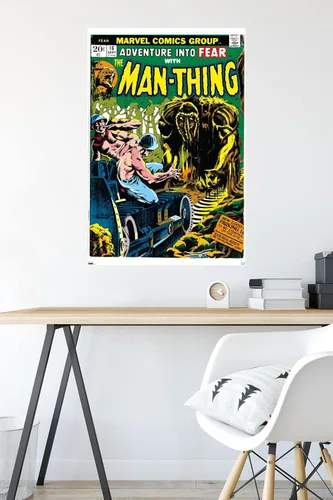 Miniatura 4 de Trends International Marvel Comics: Man-Thing #16 - Póster de pared, 34 pulgadas de largo x 22.4 W, versión premium sin marco