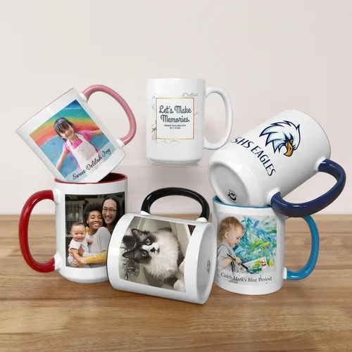 Miniatura 3 de Let's Make Memories Taza con foto personalizada, taza de café personalizada, tu foto, para cualquier ocasión, cumpleaños, para él, para ella