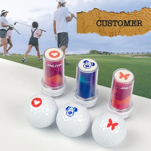 Miniatura 2 de Sello marcador personalizado para pelotas de golf, sello personalizado para pelotas de golf, marcador de pelota fotosensible impermeable, Carcasa