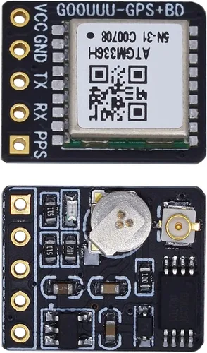 Miniatura 4 de Paquete de 1 navegador de posicionamiento por satélite GPS+BDS de doble modo, control de vuelo, ATGM336H de repuesto NEO-M8N NEO-6M para Arduino