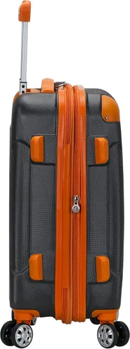 Miniatura 2 de Rockland London Equipaje con carcasa rígida con ruedas, Carbón), F190-CHARCOAL