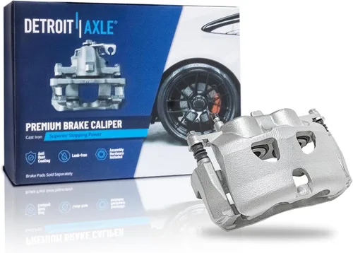Miniatura 51 de Detroit Axle - 4 pinzas de freno para Honda Element 2003-2011 Pinzas de freno de disco con soportes 2004 2005 2006 2007 2008 2009 2010 reemplazo