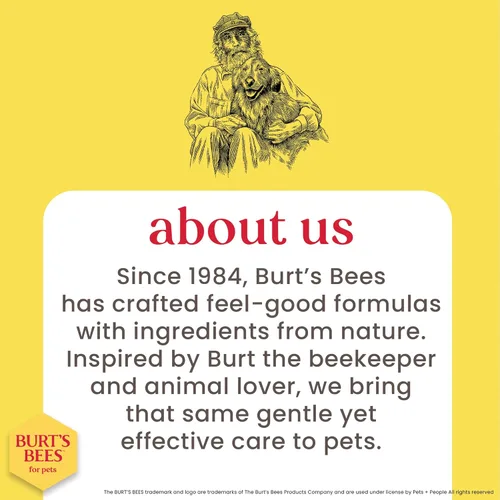 Miniatura 7 de BURT'S BEES FOR PETS Champú desodorizante para perros de origen natural con manzana y romero, champú para perros para olores - Sin crueldad