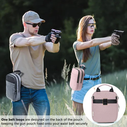 Miniatura 6 de Estuche Suave para Pistola, Bolsa de Pistola para Mujeres, Bolsa de Pistola CCW, Bolsa Cruzada para Pistola, Bolsa de Pistola de Porte Oculto, Bolsa