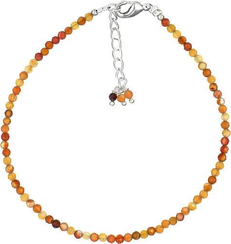 Miniatura 35 de TGH Pulsera de cuentas naturales con piedras preciosas microfacetadas, joyería para ella, cristales curativos energéticos de piedra natal, cadena
