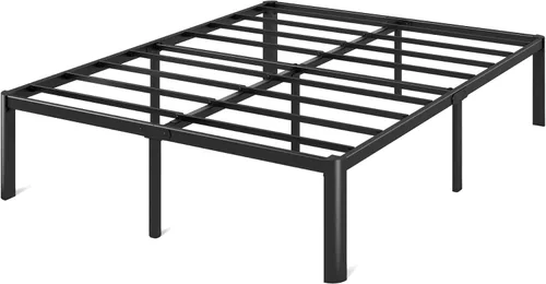 Miniatura 12 de ZINUS Yelena - Marco de cama de plataforma de metal Twin de 18 pulgadas, soporte de listones de acero, no se necesita somier, embalaje ecológico