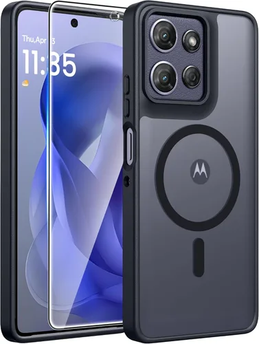 Miniatura 203 de FNTCASE - Funda para iPhone 16 Pro: magnética, mate, translúcida, de grado militar, protectora contra caídas, resistente, fina, duradera y a prueba