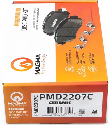 Miniatura 5 de MAGMA Premium PMD2207C Pastillas de freno de cerámica, traseras