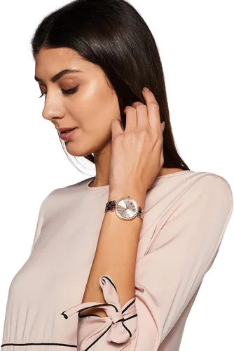 Miniatura 7 de Michael Kors Maci Reloj de tres manecillas de acero inoxidable