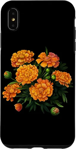 Miniatura 11 de Vintage Marigold Inspired Flower Case for iPhone 12 Pro Max