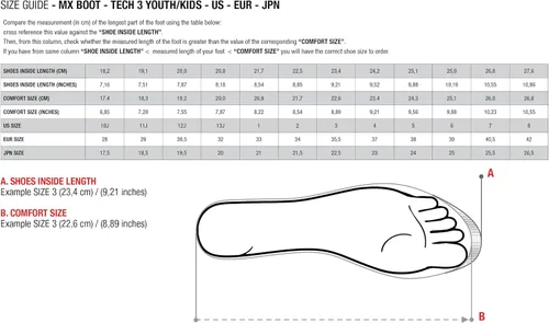 Miniatura 6 de Alpinestars Botas Tech 7S Unisex Juveniles Negro/Plata/Blanco/Oro