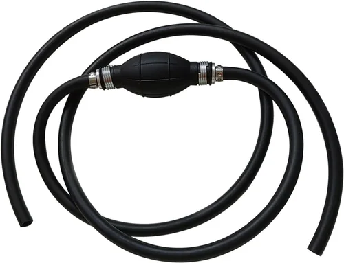 Miniatura 9 de Línea de combustible para barcos de 3/8 pulgadas 6 pies con bombilla de cebador, conjunto de línea de combustible trenzada de nailon 3/8" 10mm