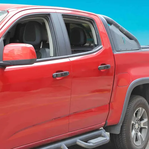Miniatura 5 de Voodonala Cubierta exterior para manija de agarre para puerta de automóvil Chevy Colorado 2014-2022 compatible con Chevrolet Colorado GMC Canyon