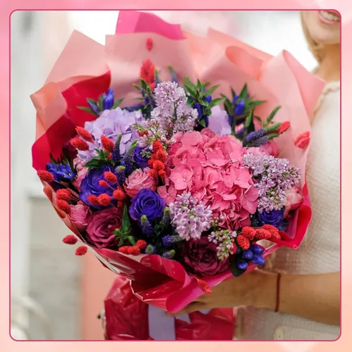 Miniatura 4 de 60 hojas de papel de seda para bolsas de regalo, papel de seda de envoltura rosa mixto a granel para decoración, manualidades, cumpleaños, boda