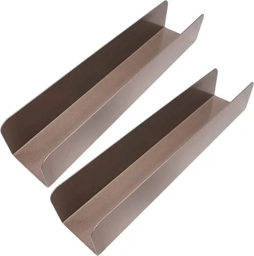 Miniatura 9 de Molde antiadherente en forma de U, molde de pan para baguette, molde para tostadas de baguette, molde rectangular de acero al carbono, moldes