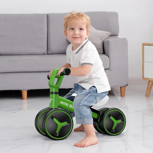 Miniatura 5 de Bicicleta de equilibrio para bebés de 1 año de edad, juguetes de equitación de 12 a 36 meses, bicicleta para niños pequeños con asiento ajustable
