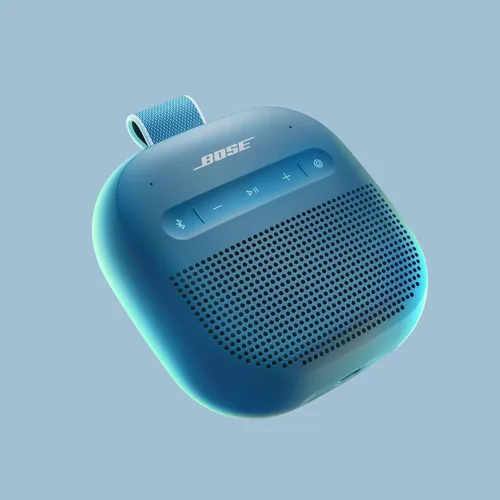 Miniatura 2 de Bose SoundLink Micro Altavoz Bluetooth portátil (2ª generación), altavoz inalámbrico para exteriores, hasta 12 horas de duración de batería, Azul
