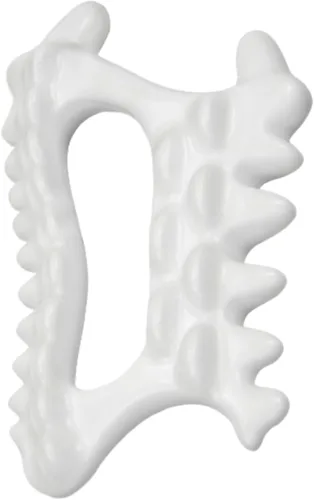Miniatura 5 de Gua Sha corporal para celulitis y tonificación, herramienta de masaje corporal Gua Sha de cerámica, masajeador de drenaje linfático para aliviar