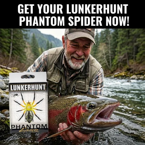Miniatura 8 de LUNKERHUNT Señuelo de Araña Fantasma para Pesca de Lubina (2.5 Pulgadas) Señuelo de Pesca de Araña de Superficie con Acción de Caminar Natural