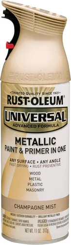 Miniatura 16 de Rust-Oleum 245197 Pintura en aerosol universal para todas las superficies, 12 onzas, negro satinado