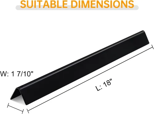 Miniatura 2 de Repuestos de barras aromatizantes para Weber Summit 600 Series Summit E-620 S-620 modelo de parrillas de gas, 13 placas de calor para Weber 67671