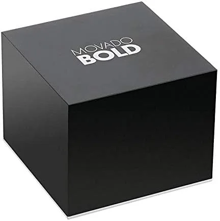 Miniatura 5 de Movado Bold Blush - Estuche de acero de cerámica para mujer, color rubor