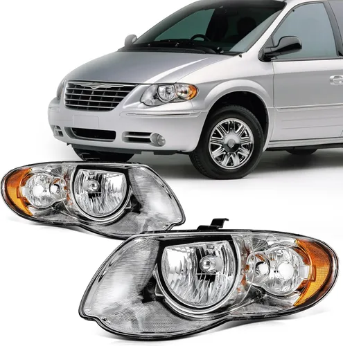 Miniatura 36 de Ensamble de faros SCITOO Compatible con 2010-2014 para Subaru Legacy 2010-2014 para Subaru Outback Faros con lente transparente y carcasa cromada