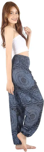 Miniatura 5 de Pantalones bohemios, pantalones harem, de yoga, para mujer, para la playa