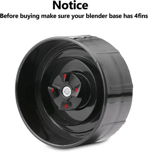 Miniatura 4 de Piezas de repuesto compatibles con Magic Bullet serie MB1001 de 250 W – Juego de accesorios de repuesto para licuadora prémium