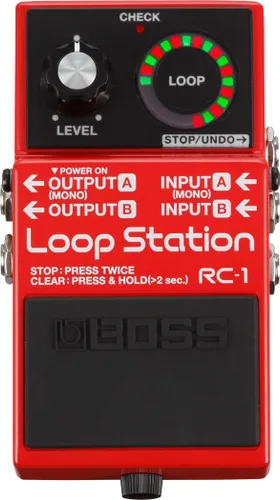 Miniatura 2 de Boss RC-1 Loop Station Paquete con cable de instrumento Gearlux, cable de conexión y púas