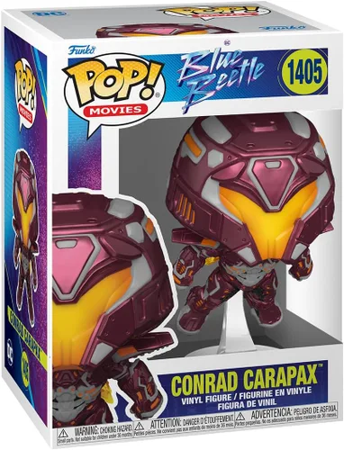 Miniatura 2 de Funko Pop! Movies: DC - Blue Beetle - Conrad Carapax - Figura de vinilo coleccionable - Idea de regalo - Productos oficiales - para niños y adultos