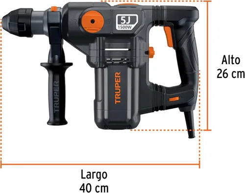 Miniatura 3 de Rotomartillo electropneumática SDS plus 5.0 Joules
