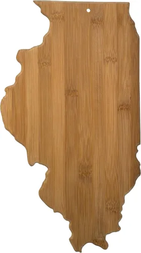 Miniatura 39 de Tabla para cortar y servir modelo Alabama de Totally Bamboo, de bambú 100%, para cocina y entretenimiento, Alabama, Marrón