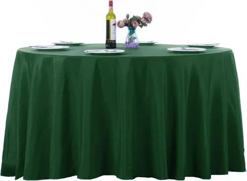 Miniatura 56 de Ascoza Paquete de 2 manteles rectangulares blancos de 60 x 84 pulgadas, tela de poliéster de 4 pies, para bodas, banquetes, restaurantes y fiestas