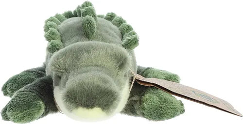 Miniatura 2 de Aurora® Animal de peluche Eco Nation™ Eco Softies™ de cocodrilo hecho responsablemente, ideal para aventuras de juego, perfecto para cumpleaños