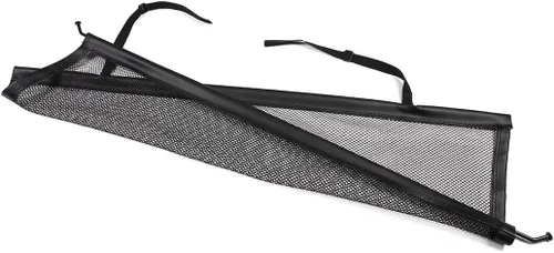 Miniatura 7 de YIWANG Bolsa de almacenamiento de tela negra para maletero de automóvil, bolsa de almacenamiento para Land Rover Defender 110 2020-2022 Accesorios