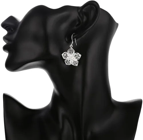 Miniatura 4 de NorthEarth Conjuntos de joyas de plata de ley 925 finas retro collares pulseras aretes para mujer moda fiesta boda
