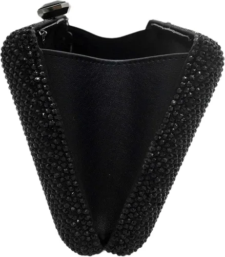 Miniatura 7 de Boutique De FGG Elegantes bolsas de noche de cristal para mujer, caja de fiesta formal, bolso de mano para boda, diamantes de imitación, bolso