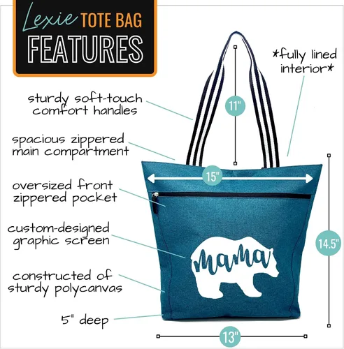 Miniatura 2 de Brooke Jess Designs Bolsa de mamá para el hospital Bolsa de mano para mamá Bolsas de mamá para mujeres bolsas de regalo de maternidad para mamás
