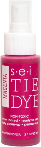 Miniatura 57 de S.E.I. Botella de spray de teñido anudado de caléndula: 2 oz. Spray de tinte de tela no tóxico, tinte permanente para ropa DIY, One Step