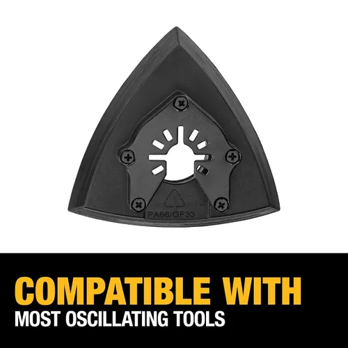 Miniatura 4 de DEWALT Almohadilla de lijado para herramienta oscilante (DWA4200), color negro