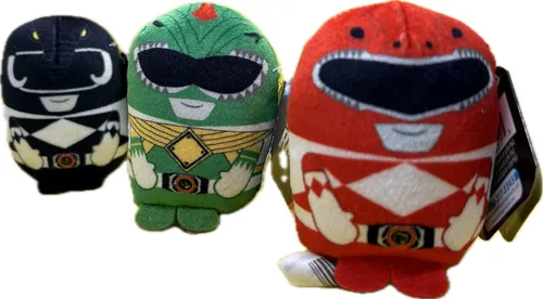Miniatura 2 de Just Play Red Mighty Morphin Power Ranger Mini de 3 pulgadas. Colecciónalos todos hoy