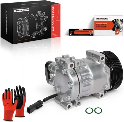 Miniatura 10 de A-Premium Compresor de A/C con embrague compatible con Dodge Ram 1500, Ram 2500, Ram 3500 2002-2003, Ram 4000 2002, Dakota 2002-2003, Durango
