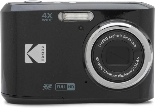 Miniatura 3 de Kodak FZ45BK PIXPRO FZ45 - Cámara digital de 16 MP, paquete negro con tarjeta de memoria Lexar 32GB de alto rendimiento 800x UHS-I SDHC + funda